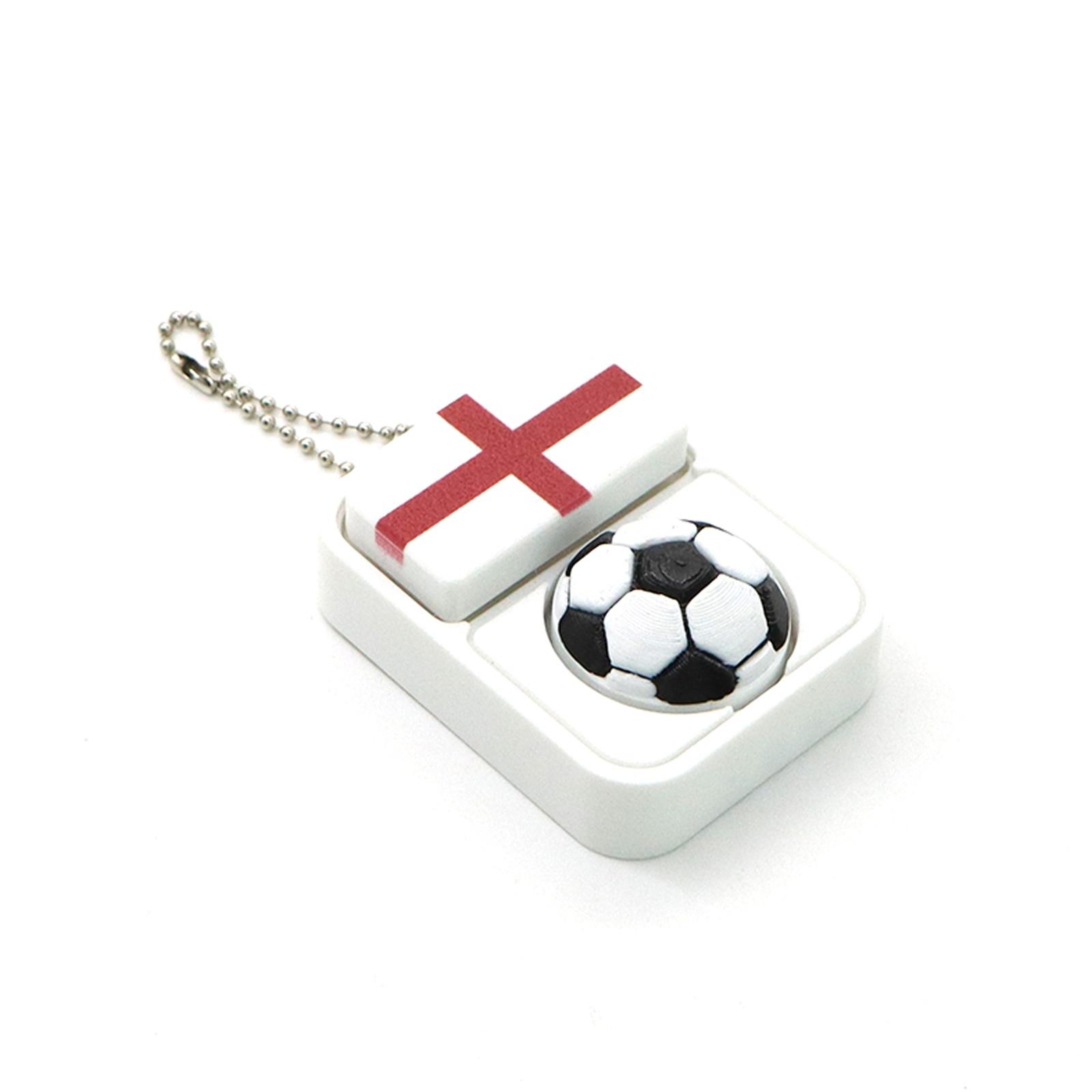 Football Clicker Flag Keychain — Cross-Border Souvenir And Stress-Relief Toy For Football Fans One Size
Football Clicker Flag Keychain — Cross-Border Souvenir And Stress-Relief Toy For Football Fans One Size