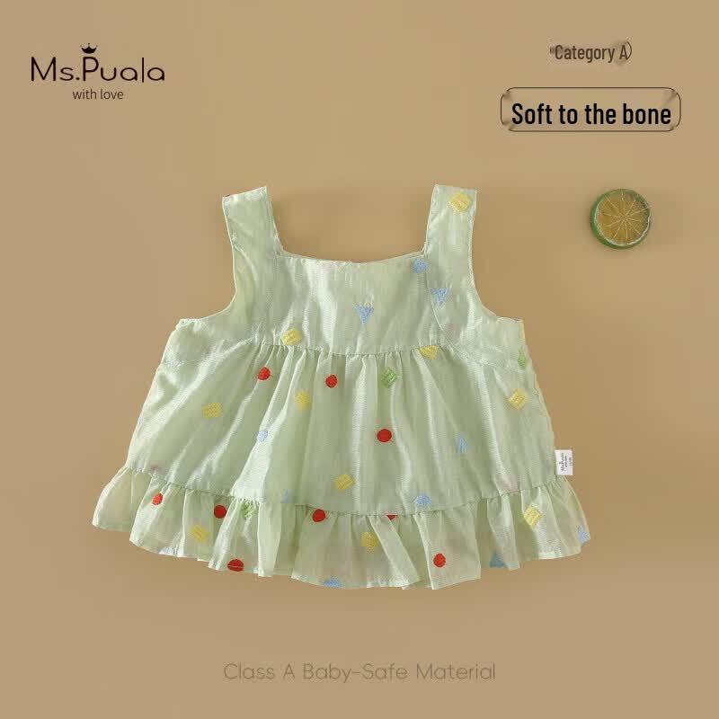 MS.PUALA Summer Baby Girl Cotton Blouse 110 cm
MS.PUALA Summer Baby Girl Cotton Blouse 110 cm