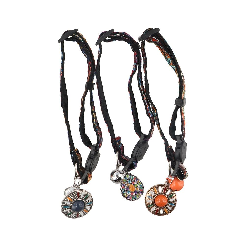 with Jingle Bell Pet Necklace Unique Design Stylish Dog Collar Durable Bohemian Pet Collar Bulldog style C
with Jingle Bell Pet Necklace Unique Design Stylish Dog Collar Durable Bohemian Pet Collar Bulldog style C