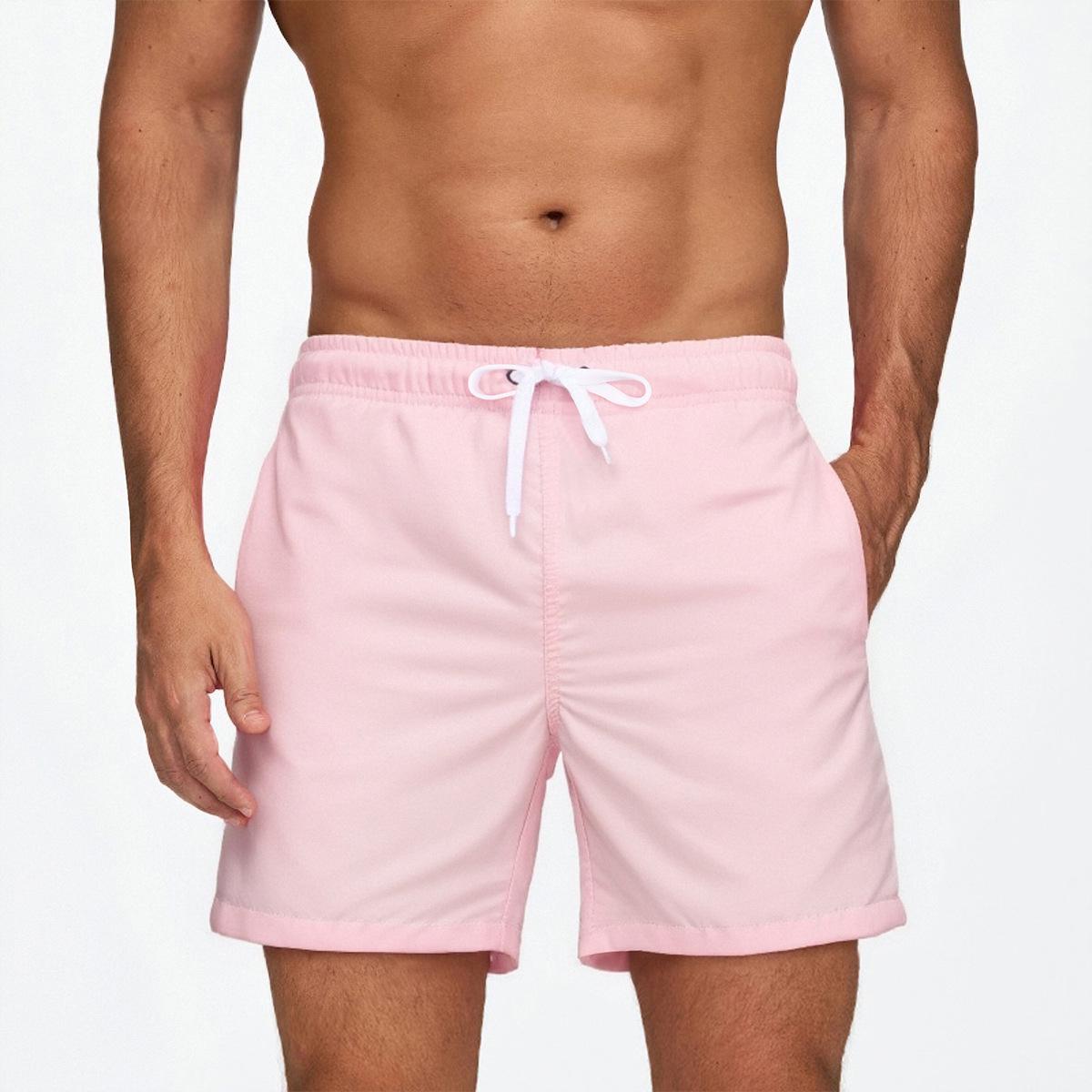2025 Summer Men s Casual Loose Beach Shorts in Bright Colors M рожевий
2025 Summer Men s Casual Loose Beach Shorts in Bright Colors M рожевий