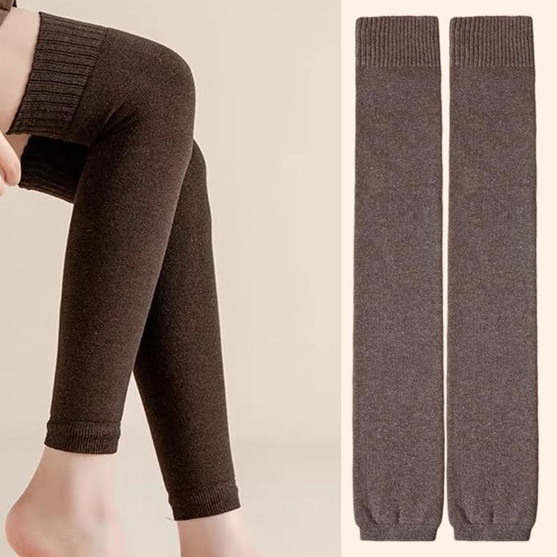 Fashion Winter Warm Cozy Over-the-Knee Sock Thermal Leg Warmers Soft Comfortable Casual Socks Solid Color High Quality Stockings One Size света кофе
Fashion Winter Warm Cozy Over-the-Knee Sock Thermal Leg Warmers Soft Comfortable Casual Socks Solid Color High Quality Stockings One Size света кофе