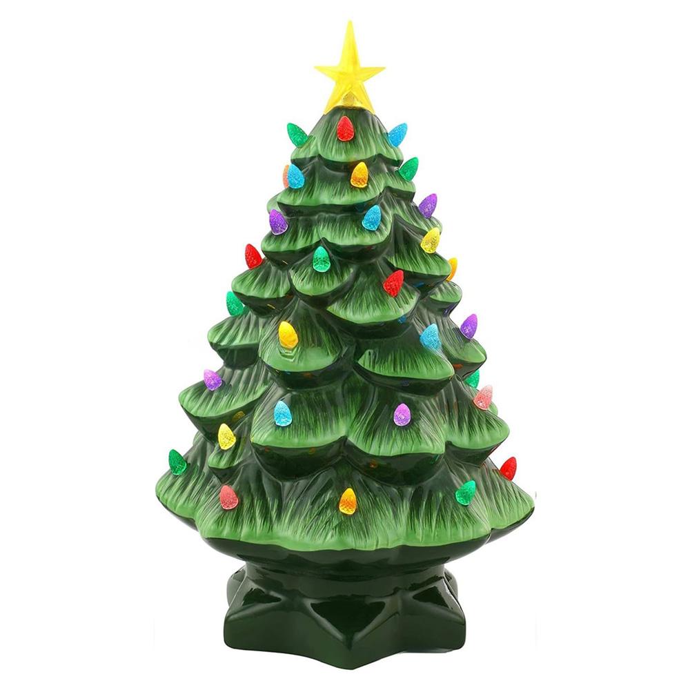 10cm LED Christmas Tree Ornaments Resin Tabletop Christmas Decorations with Multicolored Lights A
10cm LED Christmas Tree Ornaments Resin Tabletop Christmas Decorations with Multicolored Lights A