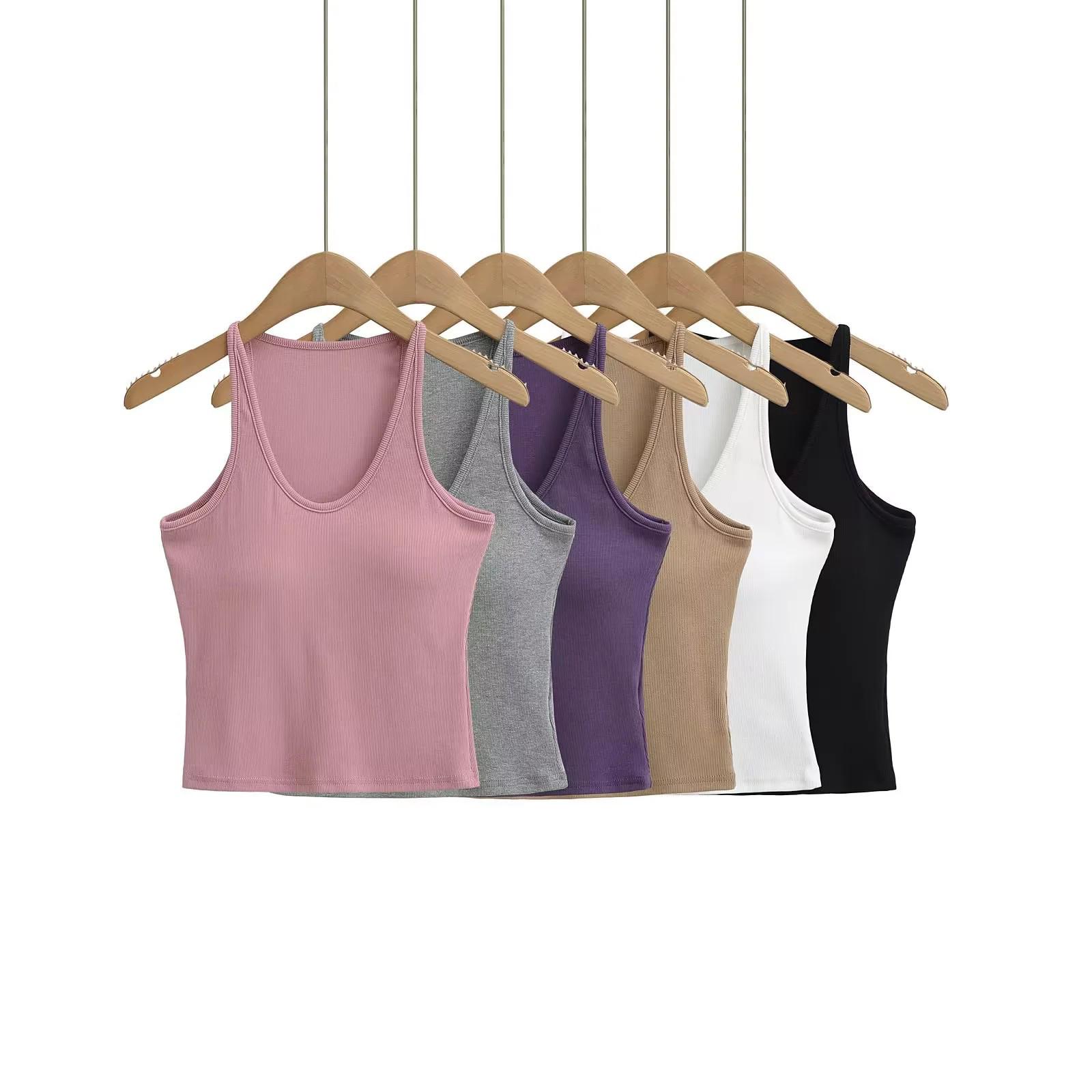 Large U-neck Sexy Racerback Tank Top with Fixed Chest Pads and Ribbed Stripes Small хизер серый
Large U-neck Sexy Racerback Tank Top with Fixed Chest Pads and Ribbed Stripes Small хизер серый