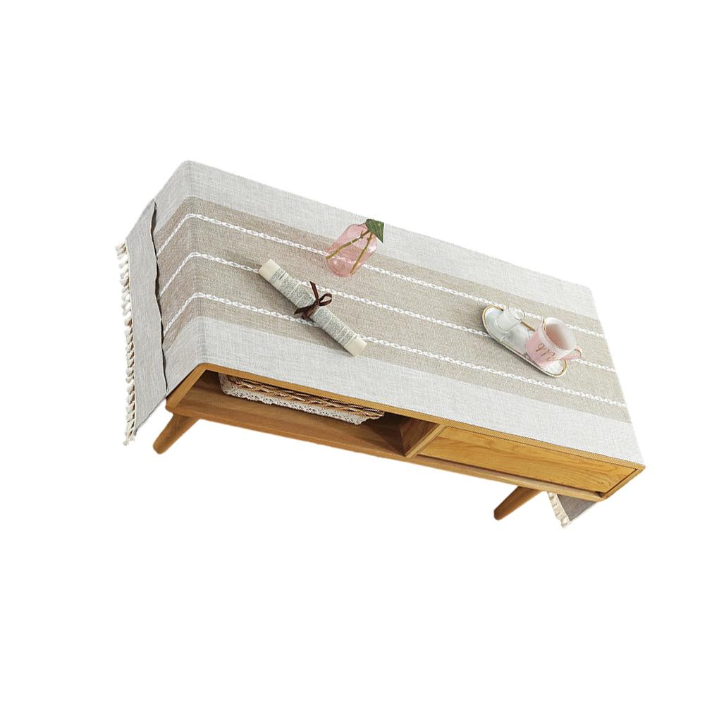 Cotton Linen Tablecloth with Side Storage Pocket Stain Resistant Coffee Desktop Fringe Table Cloth Living Room 70*180cm,island/beige coffee
Cotton Linen Tablecloth with Side Storage Pocket Stain Resistant Coffee Desktop Fringe Table Cloth Living Room 70*180cm,island/beige coffee