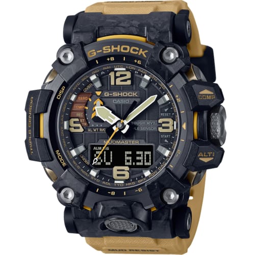 G-Shock New Thinner Carbon Mudmaster Watch, Solar Yellow
G-Shock New Thinner Carbon Mudmaster Watch, Solar Yellow