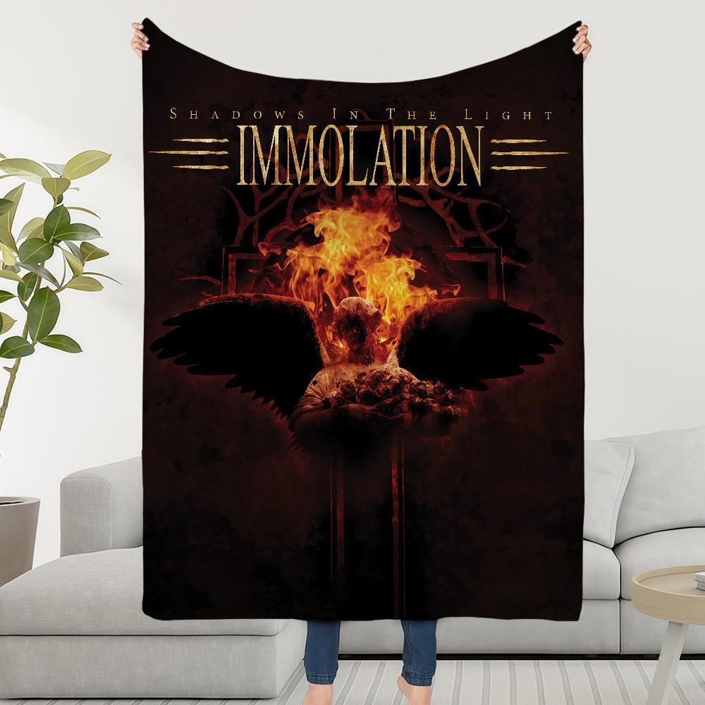 I-ImmolationS Descent Blanket Throw Super Cosy Plush Living Room Sofa Couch Childish Birthday Gifts 75x90cm
I-ImmolationS Descent Blanket Throw Super Cosy Plush Living Room Sofa Couch Childish Birthday Gifts 75x90cm