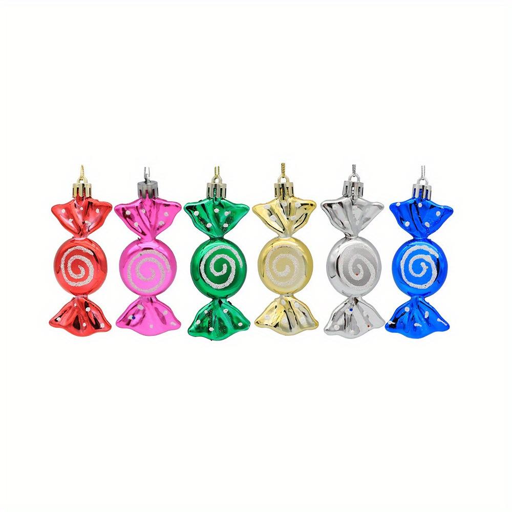 Christmas Hanging Candy Ornaments Plastic Colorful Drawings Holiday Pendants Cane Ornaments Decorative Balls Home Decorations
Christmas Hanging Candy Ornaments Plastic Colorful Drawings Holiday Pendants Cane Ornaments Decorative Balls Home Decorations