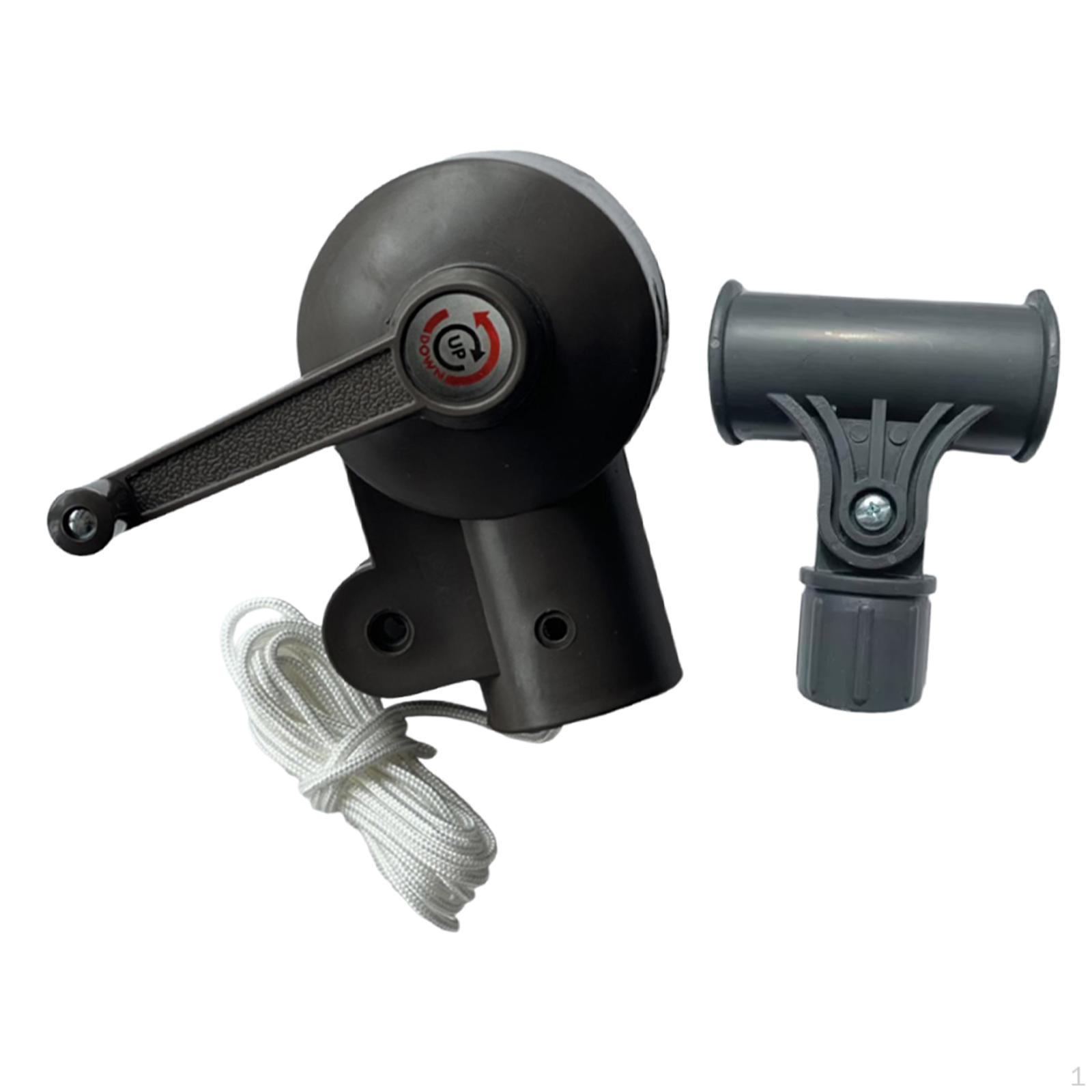 Deck Umbrella Crank Handle Bracket Steering Assembly Leisure Shade Attachment for чорний
Deck Umbrella Crank Handle Bracket Steering Assembly Leisure Shade Attachment for чорний