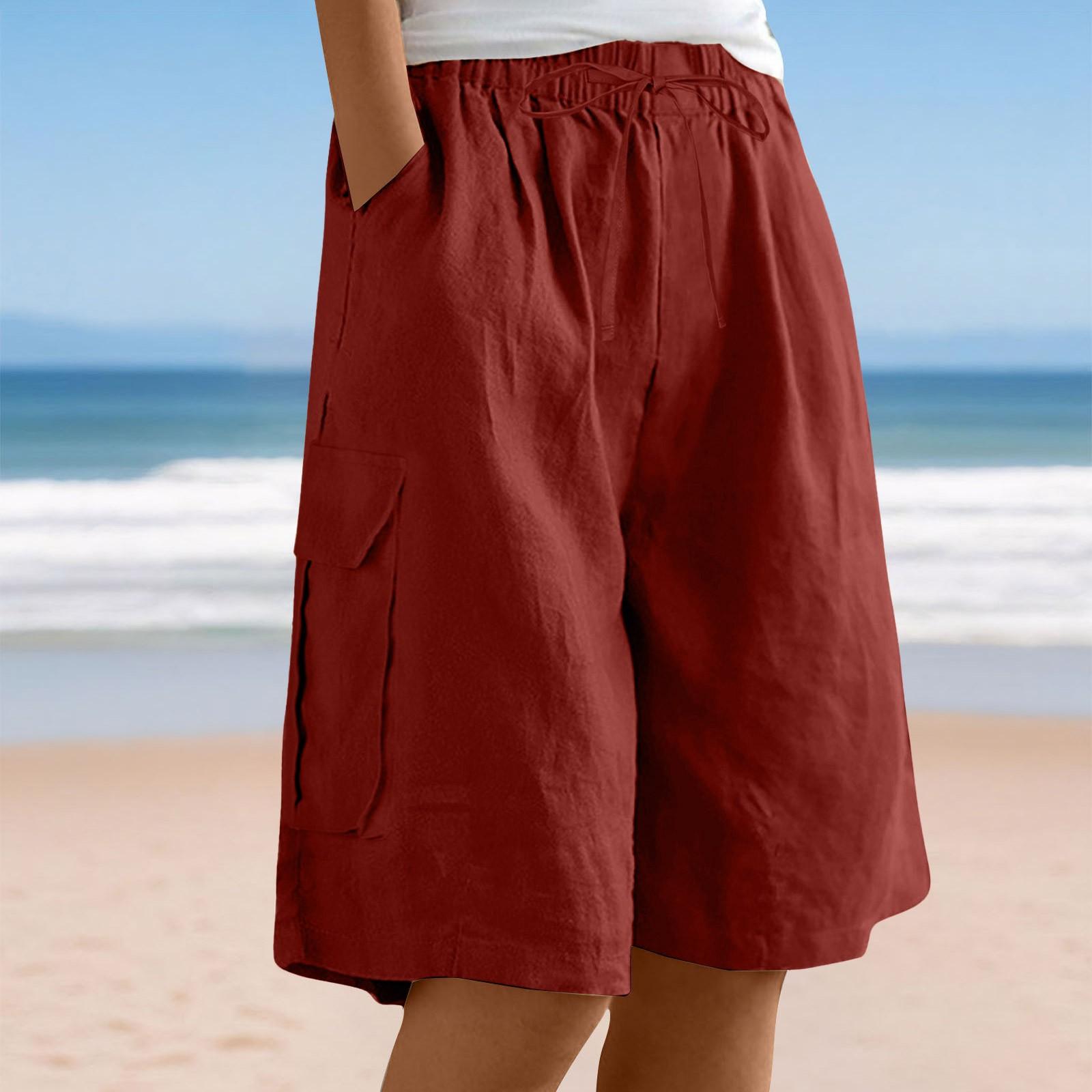 Женские спортивные брюки на шнуровке, рабочие шорты и повседневные брюки XL винный
Женские спортивные брюки на шнуровке, рабочие шорты и повседневные брюки XL винный