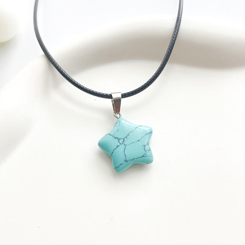 Трендовый натуральный камень, шестигранный кристалл, розовый кварц, опал, кулон со звездой, ожерелье для женщин, флюорит, лазурит, пуля, маятник, ювелирные изделия, подарок
Трендовый натуральный камень, шестигранный кристалл, розовый кварц, опал, кулон со звездой, ожерелье для женщин, флюорит, лазурит, пуля, маятник, ювелирные изделия, подарок