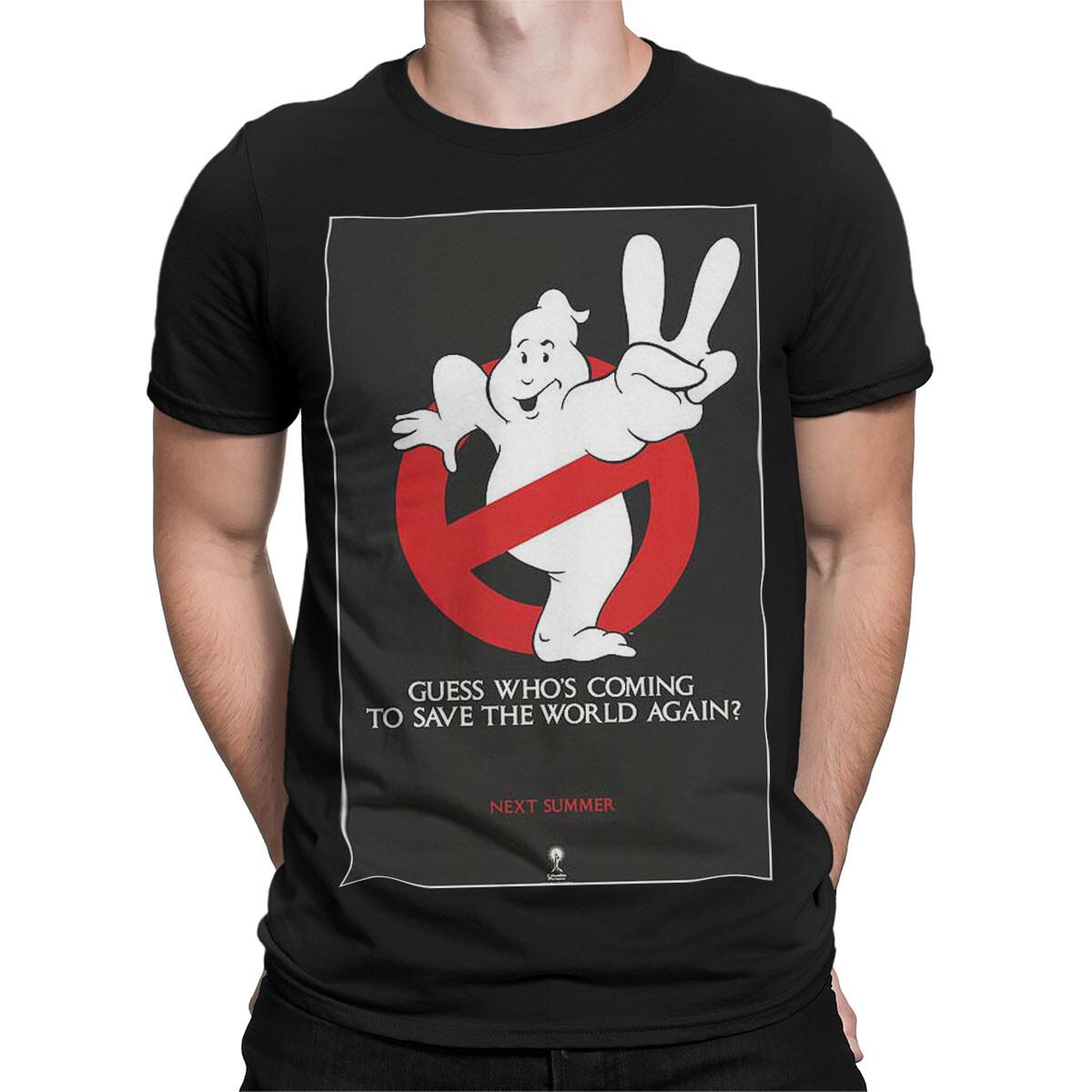 Ghostbusters Logo Peace Sign Movies Guess Whos Coming Save World Unisex 100% Cotton T-shirt Mens Tees Top S
Ghostbusters Logo Peace Sign Movies Guess Whos Coming Save World Unisex 100% Cotton T-shirt Mens Tees Top S