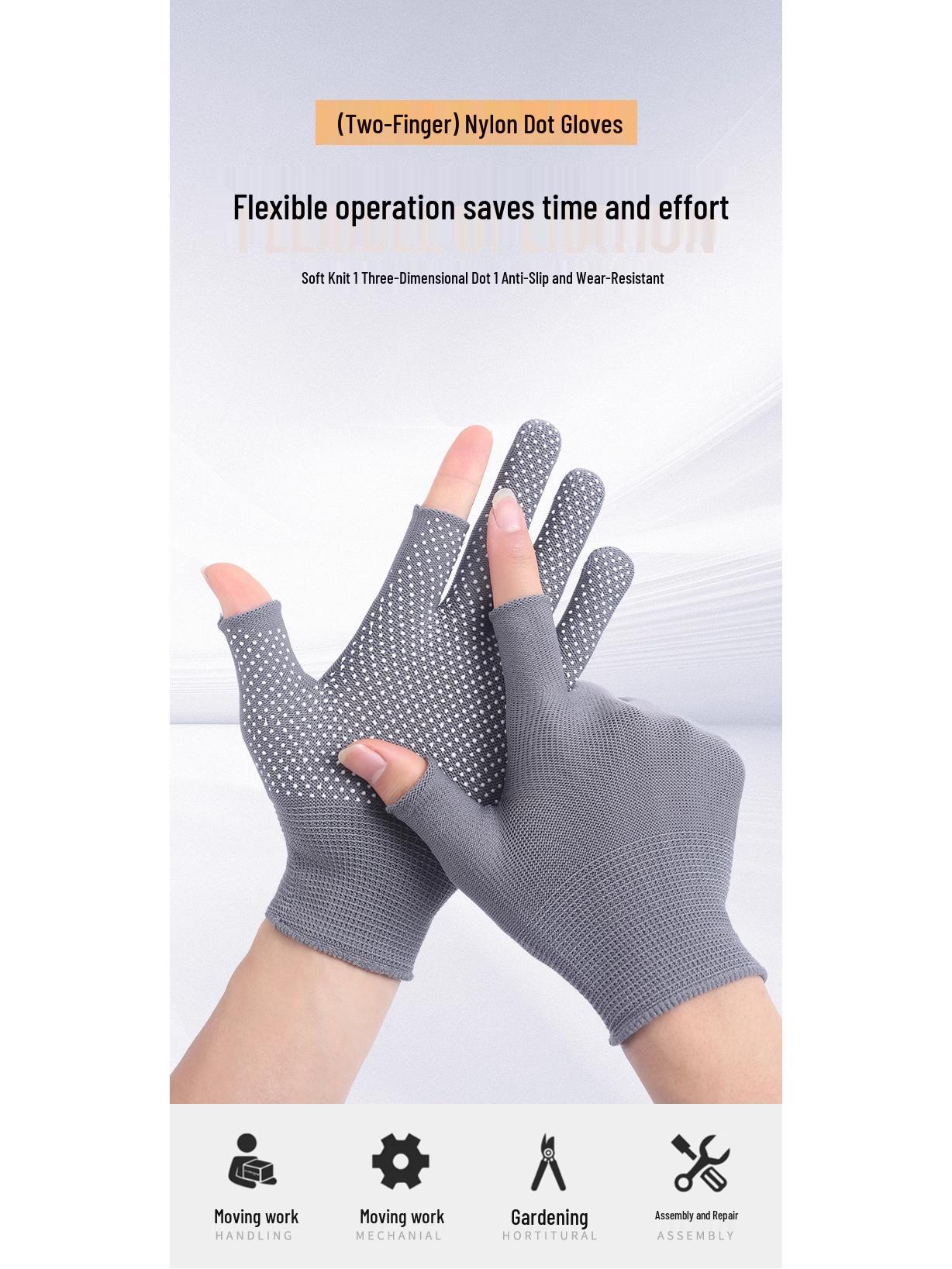 Прочные унисекс перчатки без пальцев с нескользящими вставками для велоспорта, работы и доставки One Size
Прочные унисекс перчатки без пальцев с нескользящими вставками для велоспорта, работы и доставки One Size