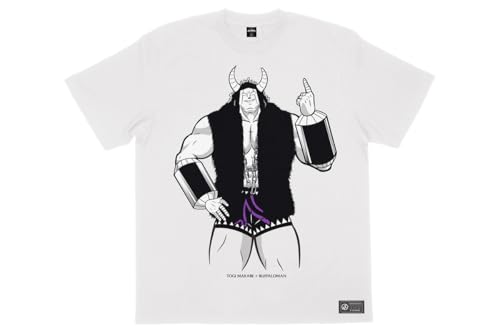 New Japan Pro-Wrestling T-Shirt, Togi Makabe x Buffalo Man, Kinnikuman Collaboration 2024, Size M, 5727102001
New Japan Pro-Wrestling T-Shirt, Togi Makabe x Buffalo Man, Kinnikuman Collaboration 2024, Size M, 5727102001