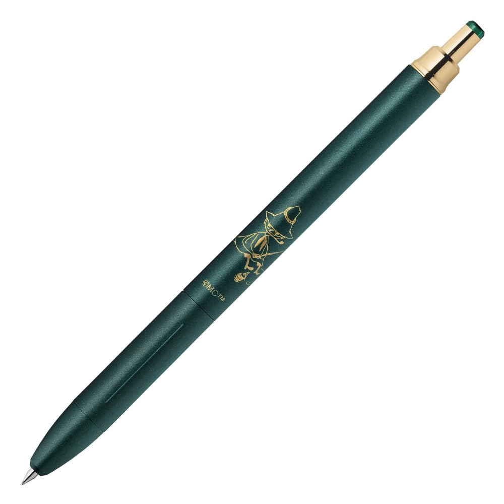 Zebra Gel Ballpoint Pen Sarasa Grand Moomin Vintage Color Green Black Snufkin Pattern 0.5mm P-JJ57-MM-VGB
Zebra Gel Ballpoint Pen Sarasa Grand Moomin Vintage Color Green Black Snufkin Pattern 0.5mm P-JJ57-MM-VGB