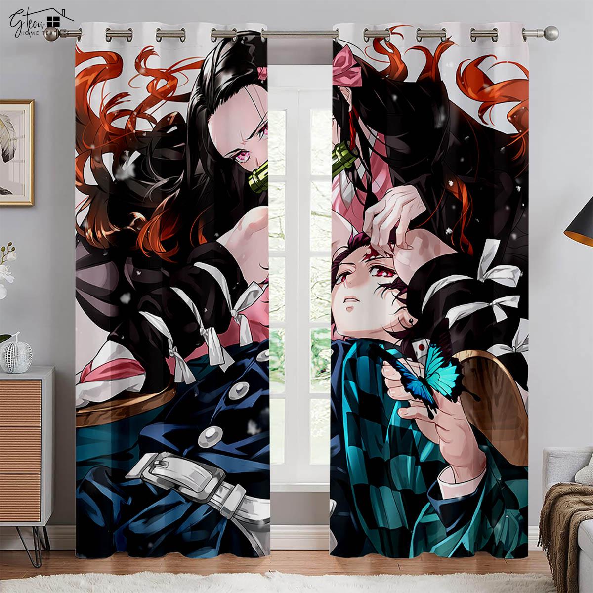 Girls Comic Anime Print Design Drapes Student Dormitory Bedchamber Living Area Decoration Curtains Home Decoration 2 Pieces W50xH130(CM)x2PCS&Grommet Top
Girls Comic Anime Print Design Drapes Student Dormitory Bedchamber Living Area Decoration Curtains Home Decoration 2 Pieces W50xH130(CM)x2PCS&Grommet Top