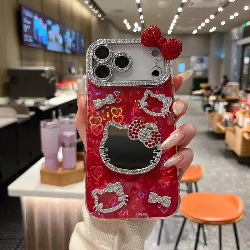 Heart Shell Rhinestone Frame Makeup Mirror for Apple Devices 13
Heart Shell Rhinestone Frame Makeup Mirror for Apple Devices 13