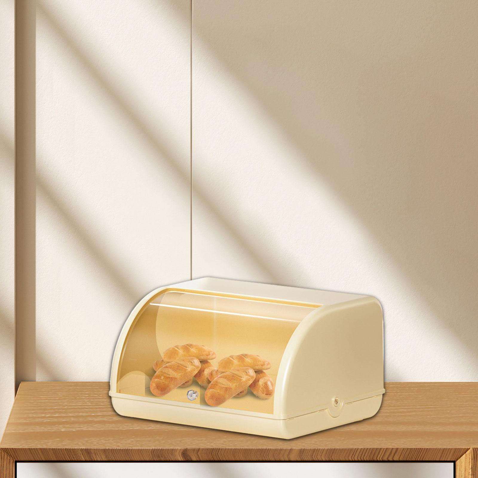 Ящик для зберігання великої ємності для хлібобулочних виробів Clear lid
Ящик для зберігання великої ємності для хлібобулочних виробів Clear lid