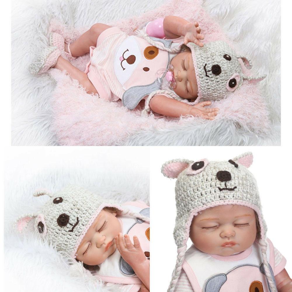 Adorable 20 Handmade Lifelike Reborn Newborn Baby Doll With Soft Silicone Vinyl Body
Adorable 20 Handmade Lifelike Reborn Newborn Baby Doll With Soft Silicone Vinyl Body