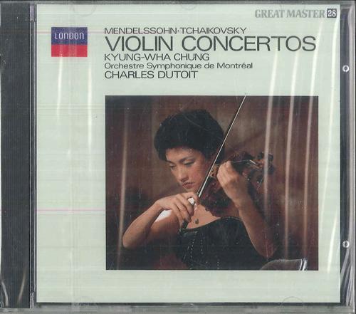 CD CHARLES DUTOIT KYUNGWHA CHUNG OR Mendelssohn Tchaikovsky Violin GS1024 POLYDOR Japan Classical Used
CD CHARLES DUTOIT KYUNGWHA CHUNG OR Mendelssohn Tchaikovsky Violin GS1024 POLYDOR Japan Classical Used