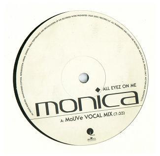12inch Record MONICA - All Eyez On Me MAUVEYEZ12PROMO BMG UK & Irelan 2002 UK Dance & Electronica Used
12inch Record MONICA - All Eyez On Me MAUVEYEZ12PROMO BMG UK & Irelan 2002 UK Dance & Electronica Used