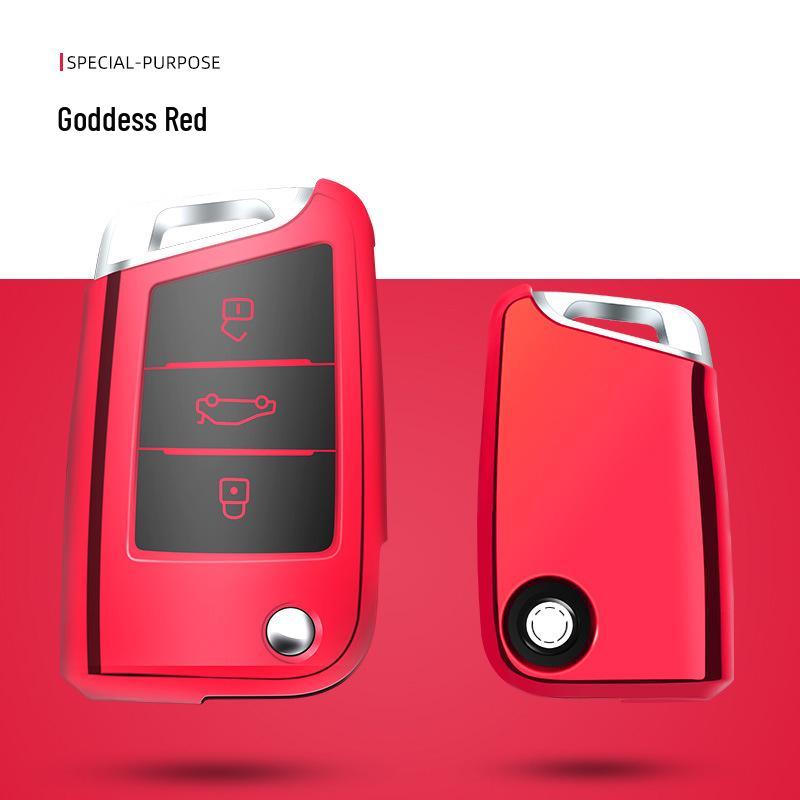 Volkswagen Key Fob Cover for Tiguan, Golf 7, Lamando, Touran, Teramont, Lavida, Bora & Tanyue - TPU Shell with Buckle
Volkswagen Key Fob Cover for Tiguan, Golf 7, Lamando, Touran, Teramont, Lavida, Bora & Tanyue - TPU Shell with Buckle