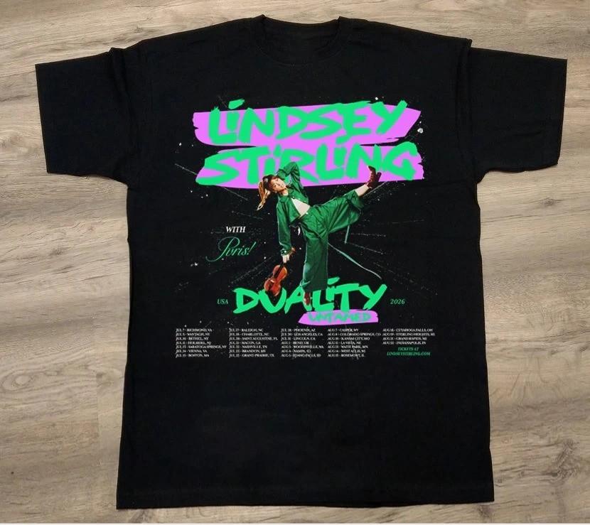 Hot Lindsey Stirling Tour 2026 TShirt Full Size S4XL Unisex T-Shirt M
Hot Lindsey Stirling Tour 2026 TShirt Full Size S4XL Unisex T-Shirt M