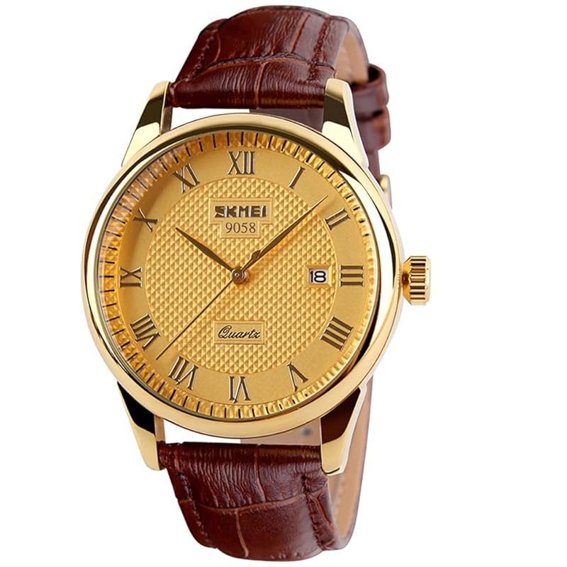 watch men s brown leather belt business arm clock gentleman waterproof quartz analog Fashionable classic casual simple date lightweight for men clock
watch men s brown leather belt business arm clock gentleman waterproof quartz analog Fashionable classic casual simple date lightweight for men clock