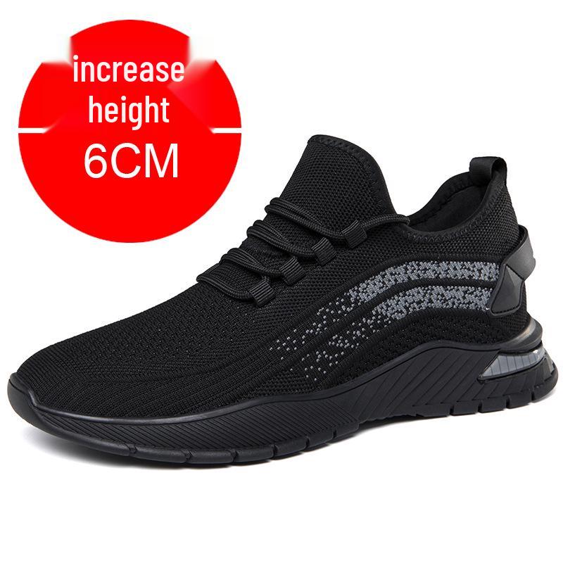 Мужские дышащие сетчатые кроссовки со скрытым каблуком 8 см - Модные кроссовки для бега в корейском стиле Size 42
Мужские дышащие сетчатые кроссовки со скрытым каблуком 8 см - Модные кроссовки для бега в корейском стиле Size 42