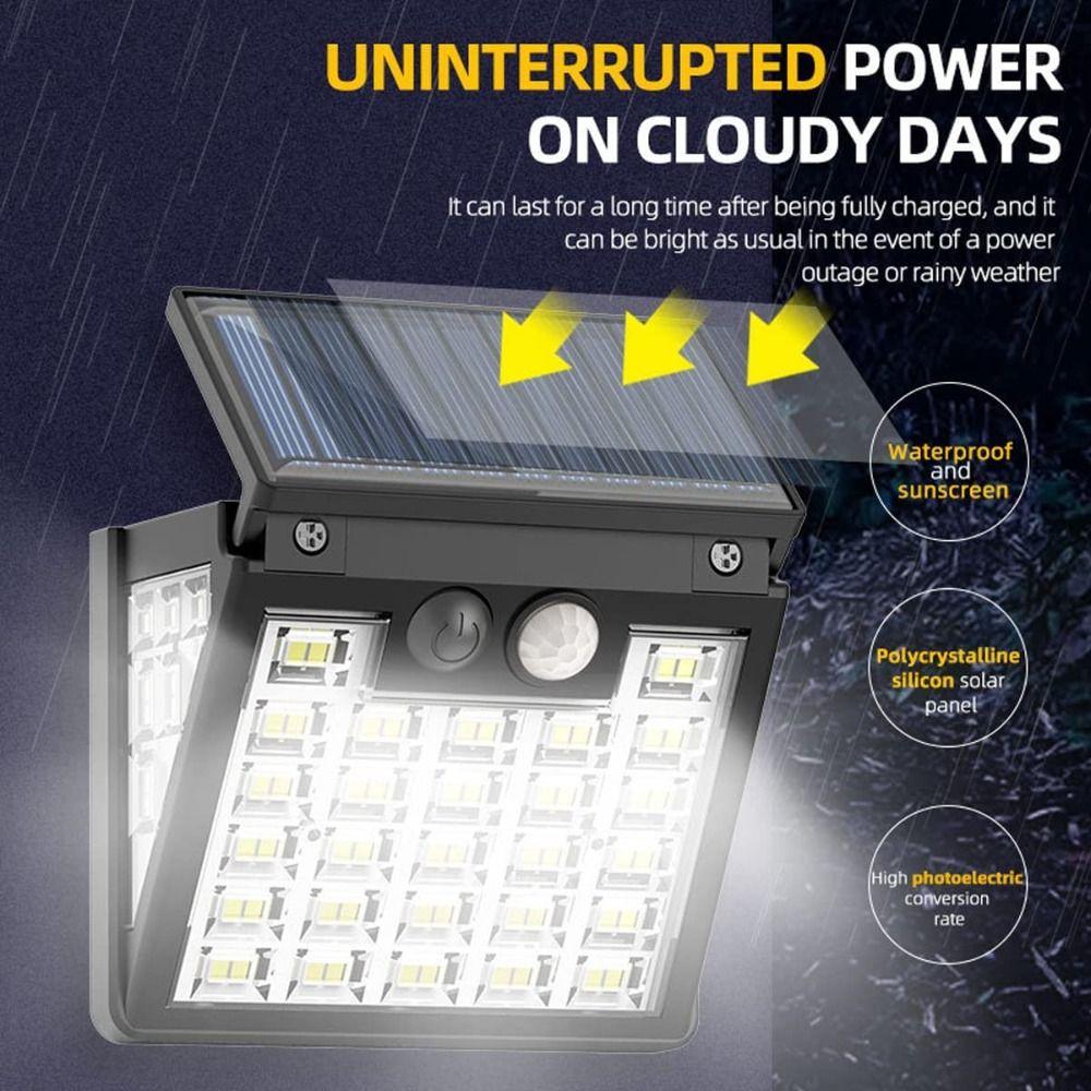 Waterproof Solar Fence Light with 270°Beam Angle Wall Motion Sensor Solar Light Outdoor with 72LEDs
Waterproof Solar Fence Light with 270°Beam Angle Wall Motion Sensor Solar Light Outdoor with 72LEDs
