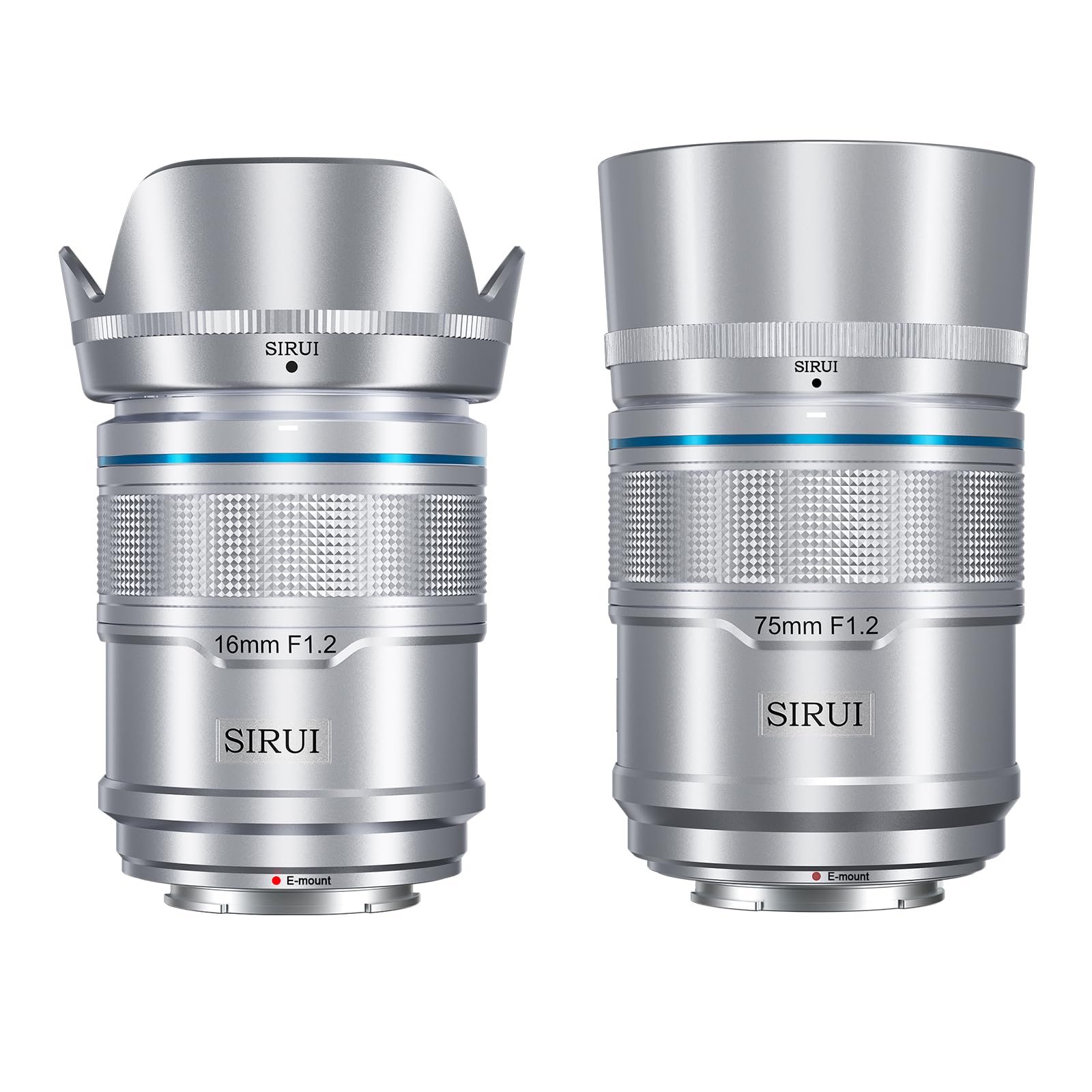 SIRUI Sniper 75mm Autofocus Lens Wide Angle Camera Lens for A5 A6 A7 FX A9 Series 16mm, Set, F1.2 APS-C ZV-E (E Mount, Silver)
SIRUI Sniper 75mm Autofocus Lens Wide Angle Camera Lens for A5 A6 A7 FX A9 Series 16mm, Set, F1.2 APS-C ZV-E (E Mount, Silver)