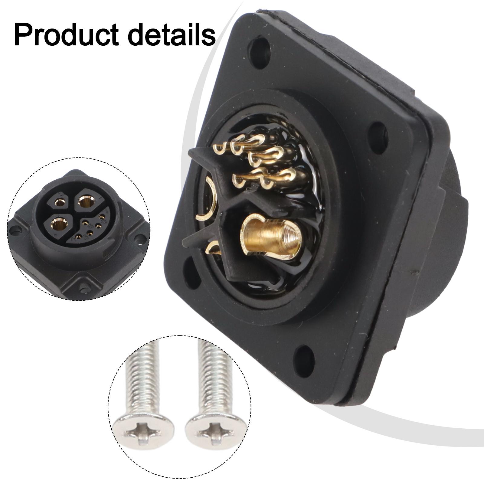 Industrial IP67 8-Pin Battery Connector with 500V Voltage Rating and 50A Current Capacity for Energy Storage Applications socket
Industrial IP67 8-Pin Battery Connector with 500V Voltage Rating and 50A Current Capacity for Energy Storage Applications socket