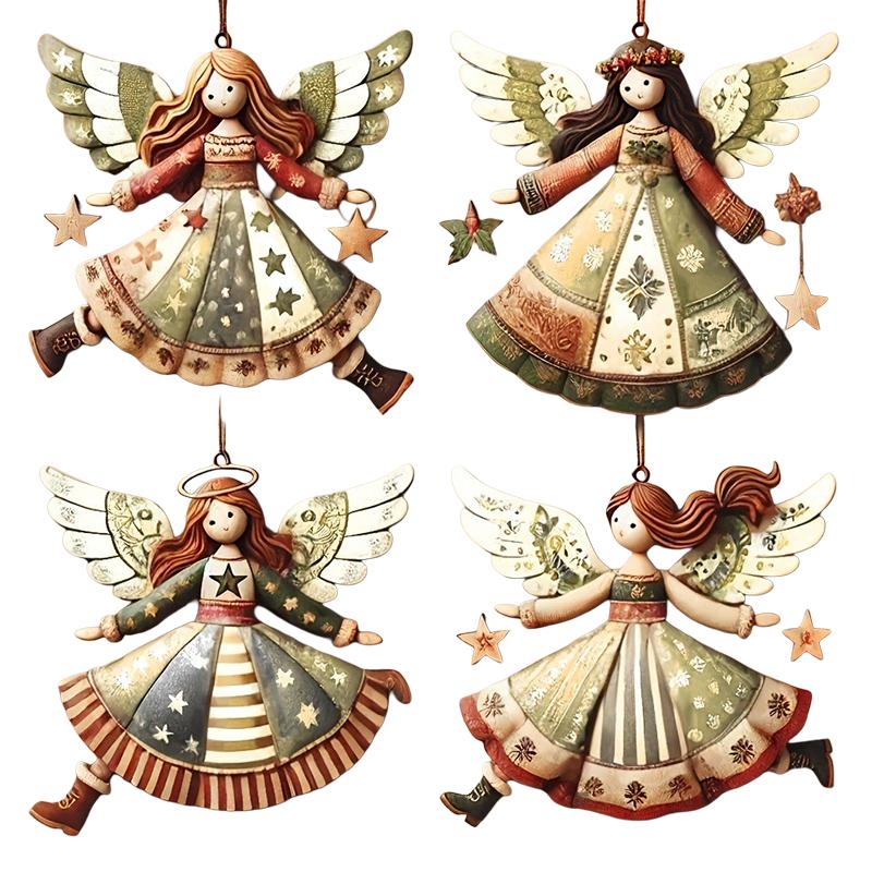 Tree Christmas Pendant Wing Angel Girl Doll Christmas Tree Decorations New Year Xmas Festive Atmosphere Decor Children Gift
Tree Christmas Pendant Wing Angel Girl Doll Christmas Tree Decorations New Year Xmas Festive Atmosphere Decor Children Gift