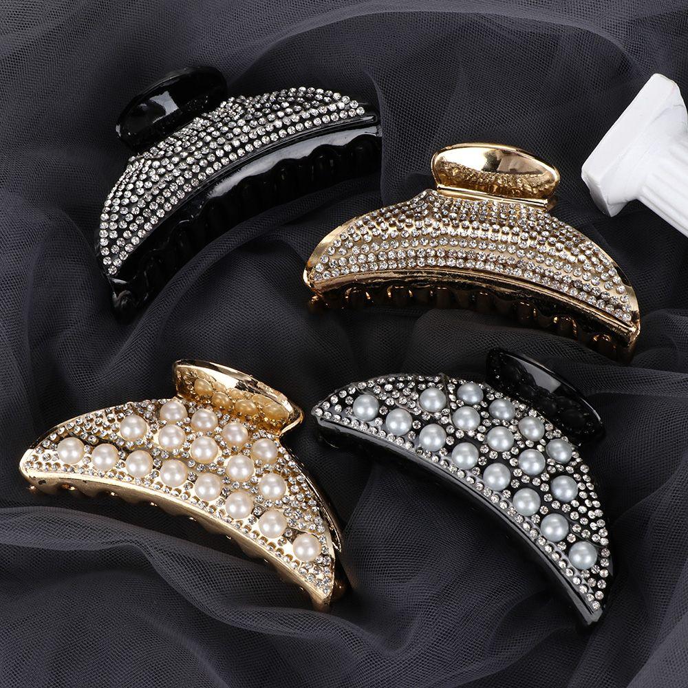 Make Up Headwear Washing Tool Bun Maker Hairpins Hair Jaw Clip Crab Barrette Crystal Claw Clips
Make Up Headwear Washing Tool Bun Maker Hairpins Hair Jaw Clip Crab Barrette Crystal Claw Clips