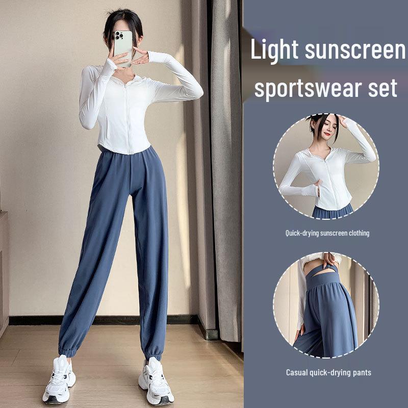Women s Summer 2024 Running Set: Slim Waist, UV Protection, Quick-Dry Fitness Jacket & Sportswear. Small
Women s Summer 2024 Running Set: Slim Waist, UV Protection, Quick-Dry Fitness Jacket & Sportswear. Small