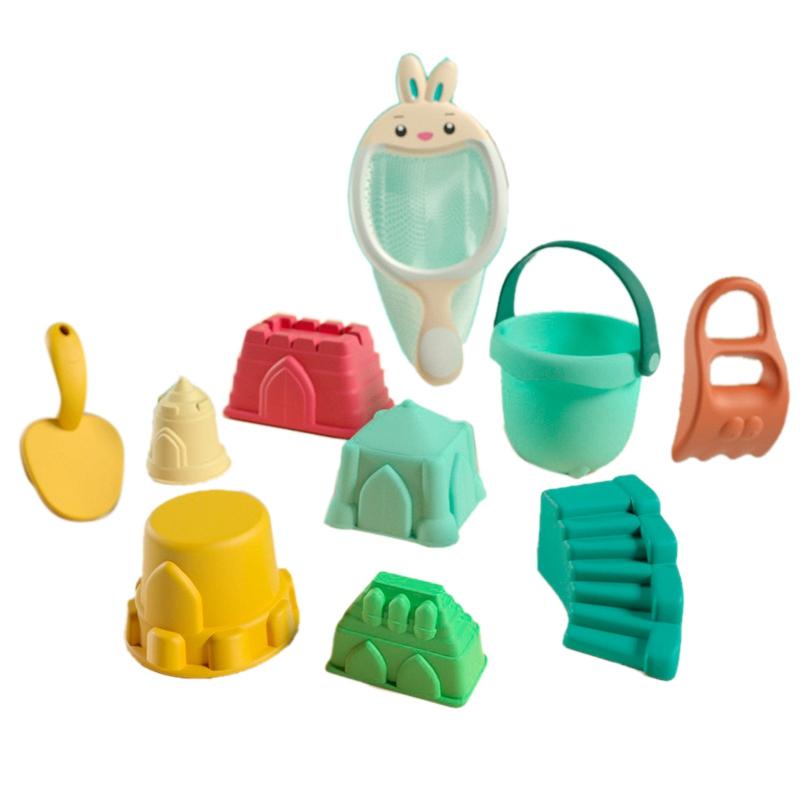 Пляжные игрушки для малышей Мягкие формочки для грузовиков с сетчатым мешком Песок и летняя игра с водой Ведро для игр с песочницей Инструмент для формочек
Пляжные игрушки для малышей Мягкие формочки для грузовиков с сетчатым мешком Песок и летняя игра с водой Ведро для игр с песочницей Инструмент для формочек