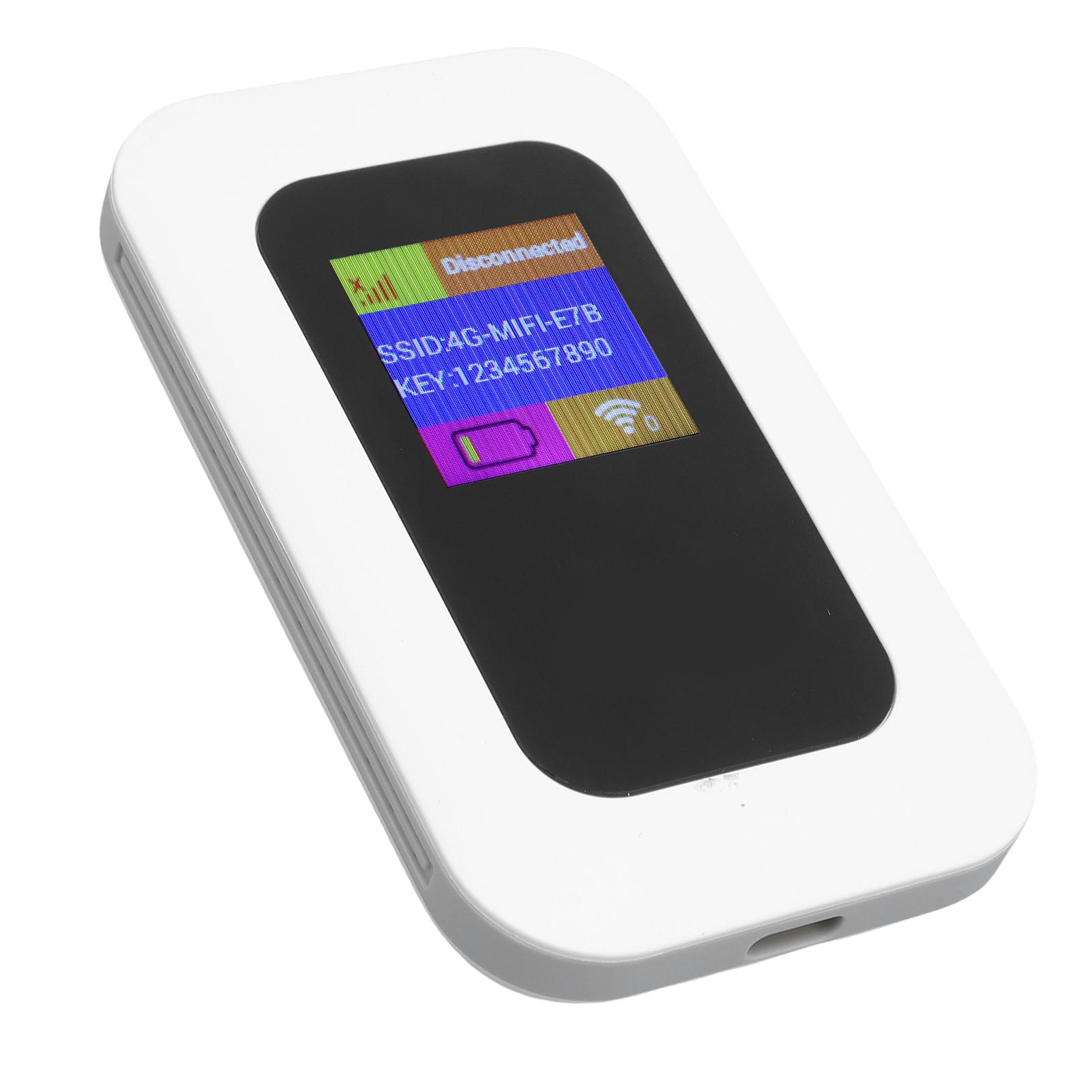 WiFi Hotspot Device 300Mbps High Speed 4G Pocket Wireless Network Device for Travel Camping
WiFi Hotspot Device 300Mbps High Speed 4G Pocket Wireless Network Device for Travel Camping