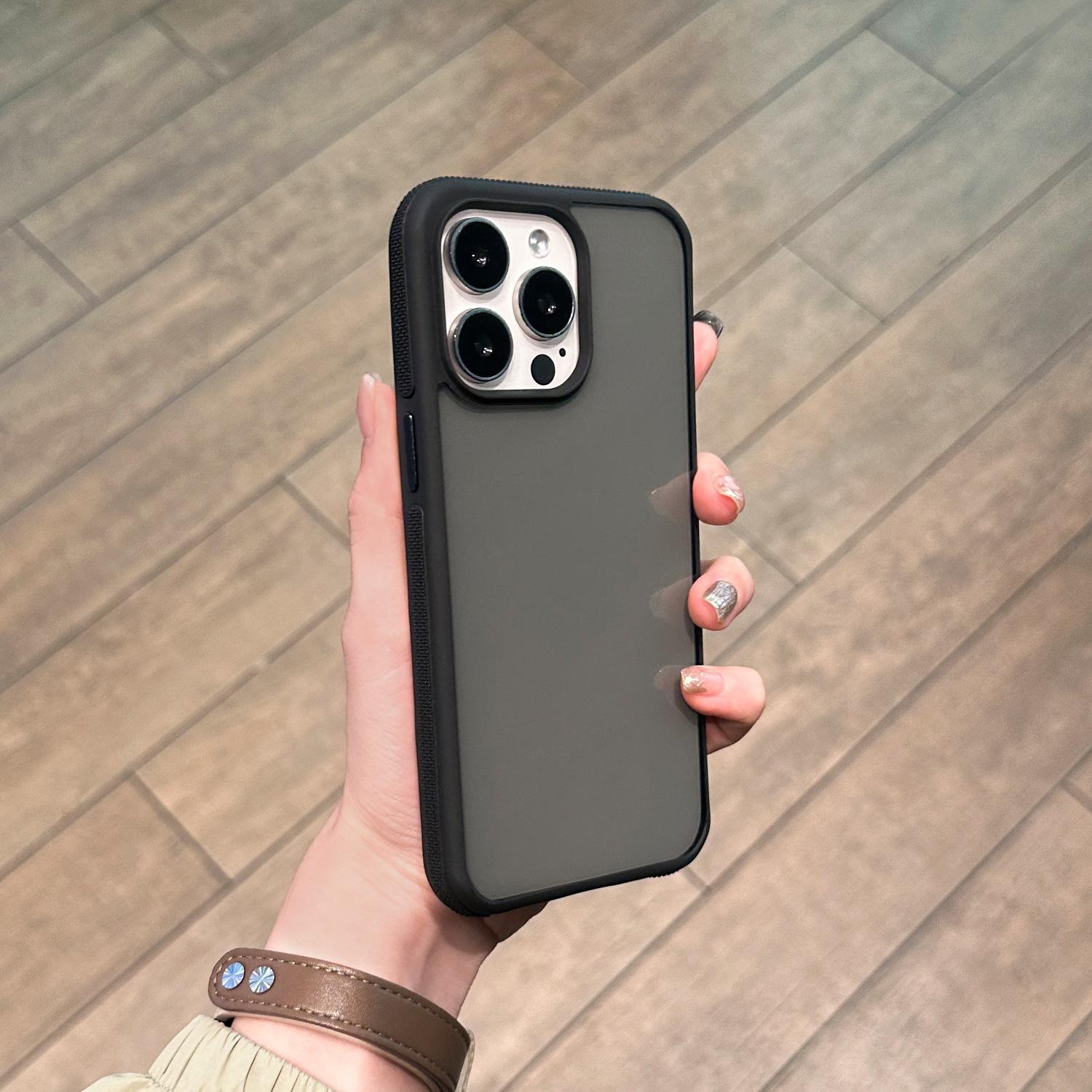 Подходит для чехлов для Apple 16, Простые и с контрастными цветными краями, Прозрачный 14, Матовая задняя панель 15 iPhone 16promax
Подходит для чехлов для Apple 16, Простые и с контрастными цветными краями, Прозрачный 14, Матовая задняя панель 15 iPhone 16promax
