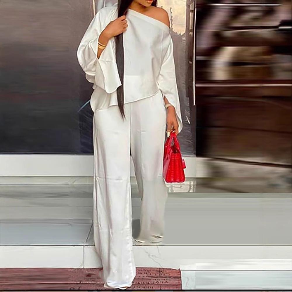 Women s European & American Fashion Casual Elastic Cotton Wide-Leg Pants Two-Piece Set Large чёрный
Women s European & American Fashion Casual Elastic Cotton Wide-Leg Pants Two-Piece Set Large чёрный
