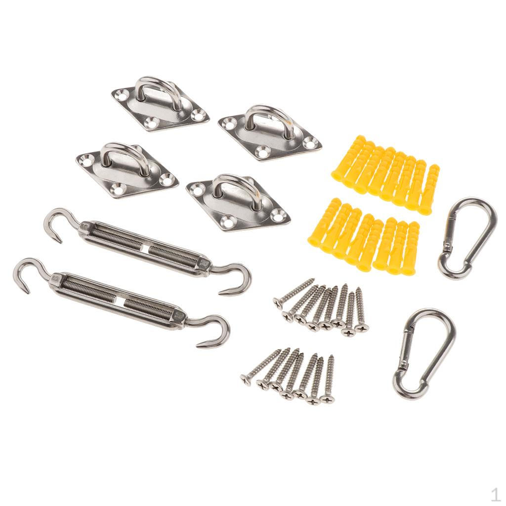 Installation Acceory Shackle Eye Can Be Anchored To Wood, Drywall, Concrete 5mm
Installation Acceory Shackle Eye Can Be Anchored To Wood, Drywall, Concrete 5mm