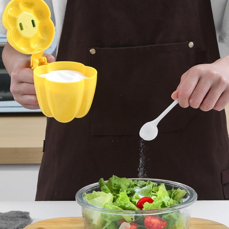Chili Shape Plastic Seasoning Box 2026 New Household 3Pcs/Set Handle Splicing Apothecary Jar Kitchen Salt Shaker With Scoop 3PCS
Chili Shape Plastic Seasoning Box 2026 New Household 3Pcs/Set Handle Splicing Apothecary Jar Kitchen Salt Shaker With Scoop 3PCS