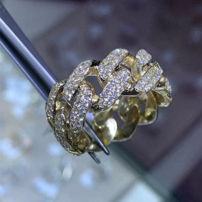 Selling, Popular Creative Inlaid Rhinestone Gold Chain Ring, Direct Supply no. 13
Selling, Popular Creative Inlaid Rhinestone Gold Chain Ring, Direct Supply no. 13