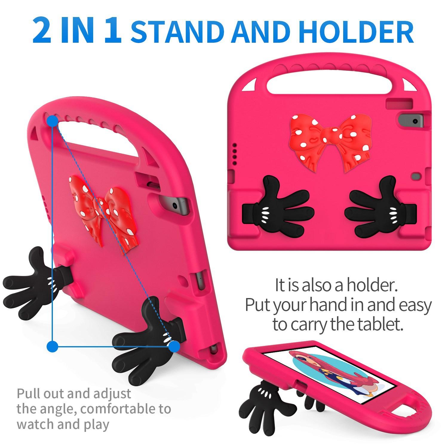 For iPad 9.7-inch (2017)/(2018)/Pro 9.7-inch (2016)/Air (2013)/Air 2 EVA Tablet Case Palm Shape Kickstand Hand-Held Grip Cover Rose
For iPad 9.7-inch (2017)/(2018)/Pro 9.7-inch (2016)/Air (2013)/Air 2 EVA Tablet Case Palm Shape Kickstand Hand-Held Grip Cover Rose