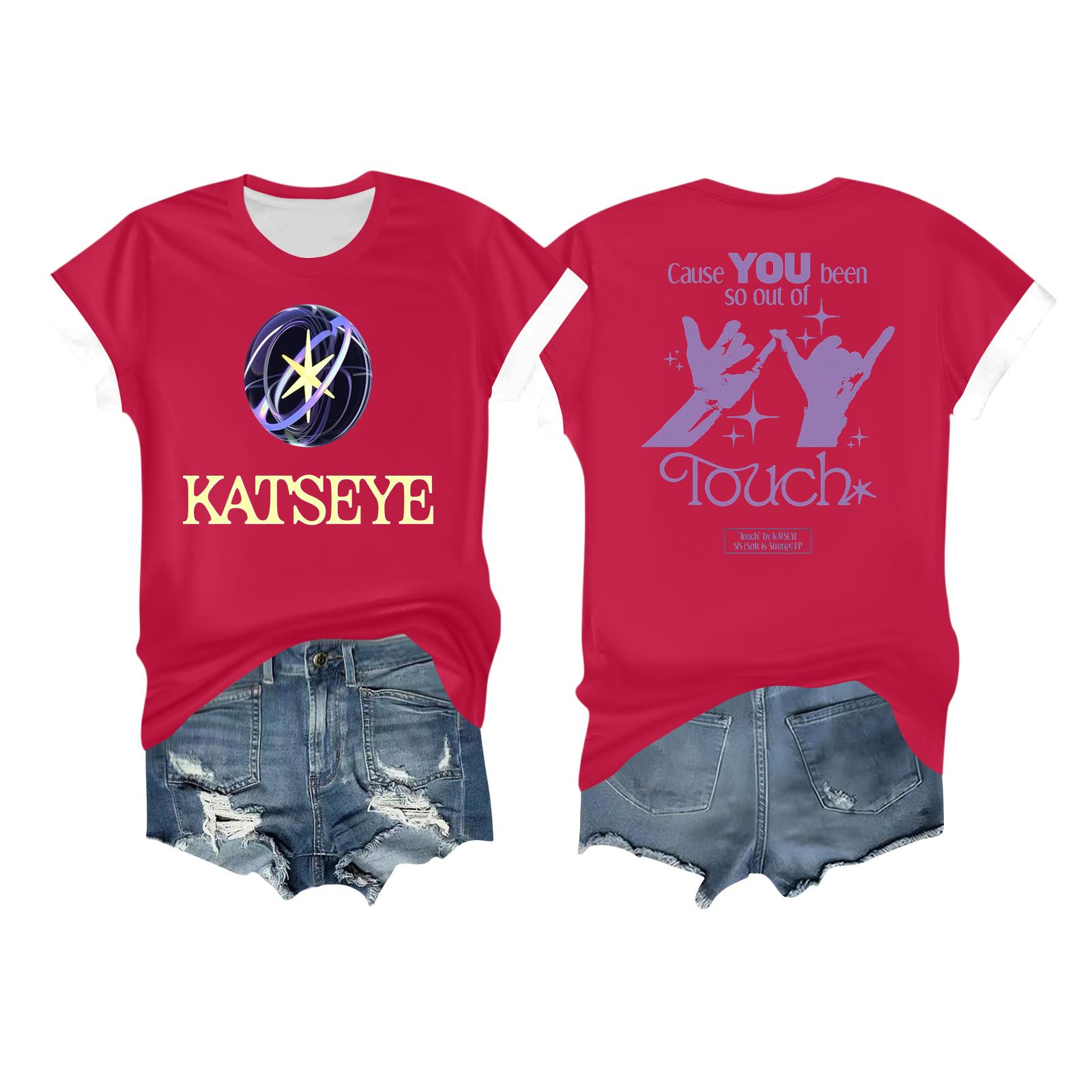 Женская повседневная футболка с принтом, пуловер с круглым вырезом, топ с коротким рукавом L
Женская повседневная футболка с принтом, пуловер с круглым вырезом, топ с коротким рукавом L