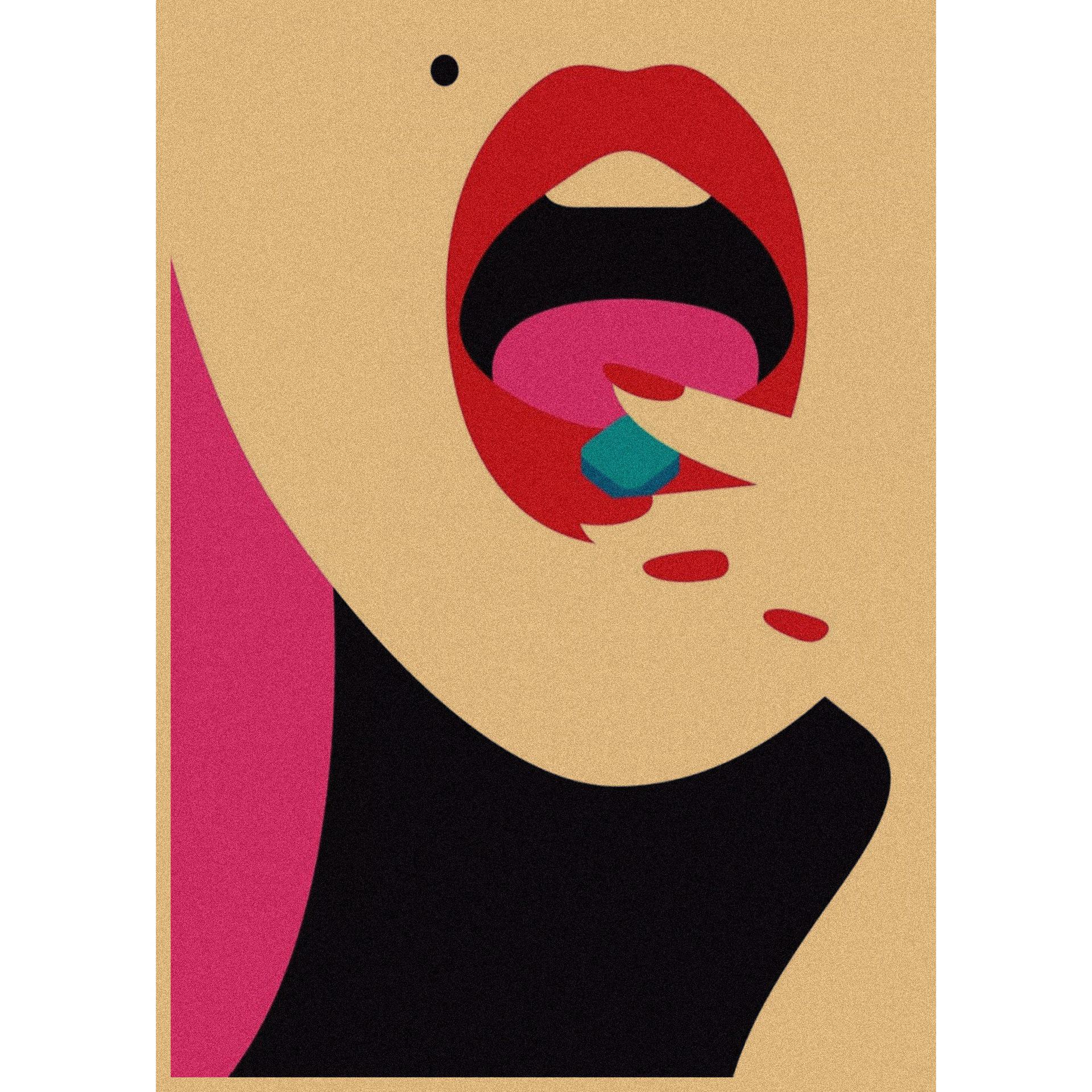 Malika Favre Retro Girl Illustration Kraft Paper Poster for Bar or Cafe Wall Decor 29.7X42cm(A3 size)
Malika Favre Retro Girl Illustration Kraft Paper Poster for Bar or Cafe Wall Decor 29.7X42cm(A3 size)