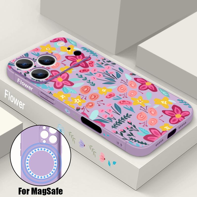Pink Cartoon Flower Case For iPhone 17 Pro Max iPhone 16 15 14 13 Pro Max Magnetic For Magsafe Soft Silicone Phone Back Cover iPhone 15
Pink Cartoon Flower Case For iPhone 17 Pro Max iPhone 16 15 14 13 Pro Max Magnetic For Magsafe Soft Silicone Phone Back Cover iPhone 15