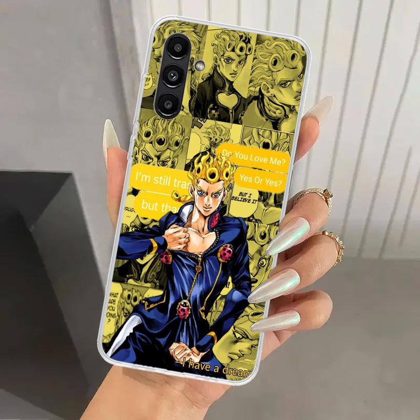 JoJo Bizarre Adventur Anime Phone Case for Samsung Galaxy A16 A26 A36 A56 A15 A25 A35 A55 A14 A24 A34 A54 A13 A23 A33 A53 A05S A Samsung A54
JoJo Bizarre Adventur Anime Phone Case for Samsung Galaxy A16 A26 A36 A56 A15 A25 A35 A55 A14 A24 A34 A54 A13 A23 A33 A53 A05S A Samsung A54
