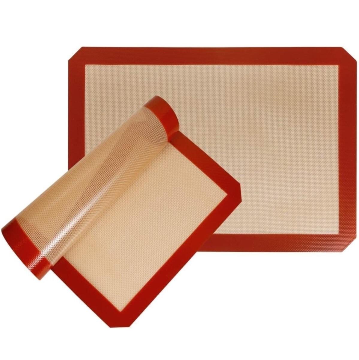 Professional Non-stick Ovenproof Washable Silicone Baking Mat 30cmx40cm Standart коричневий
Professional Non-stick Ovenproof Washable Silicone Baking Mat 30cmx40cm Standart коричневий