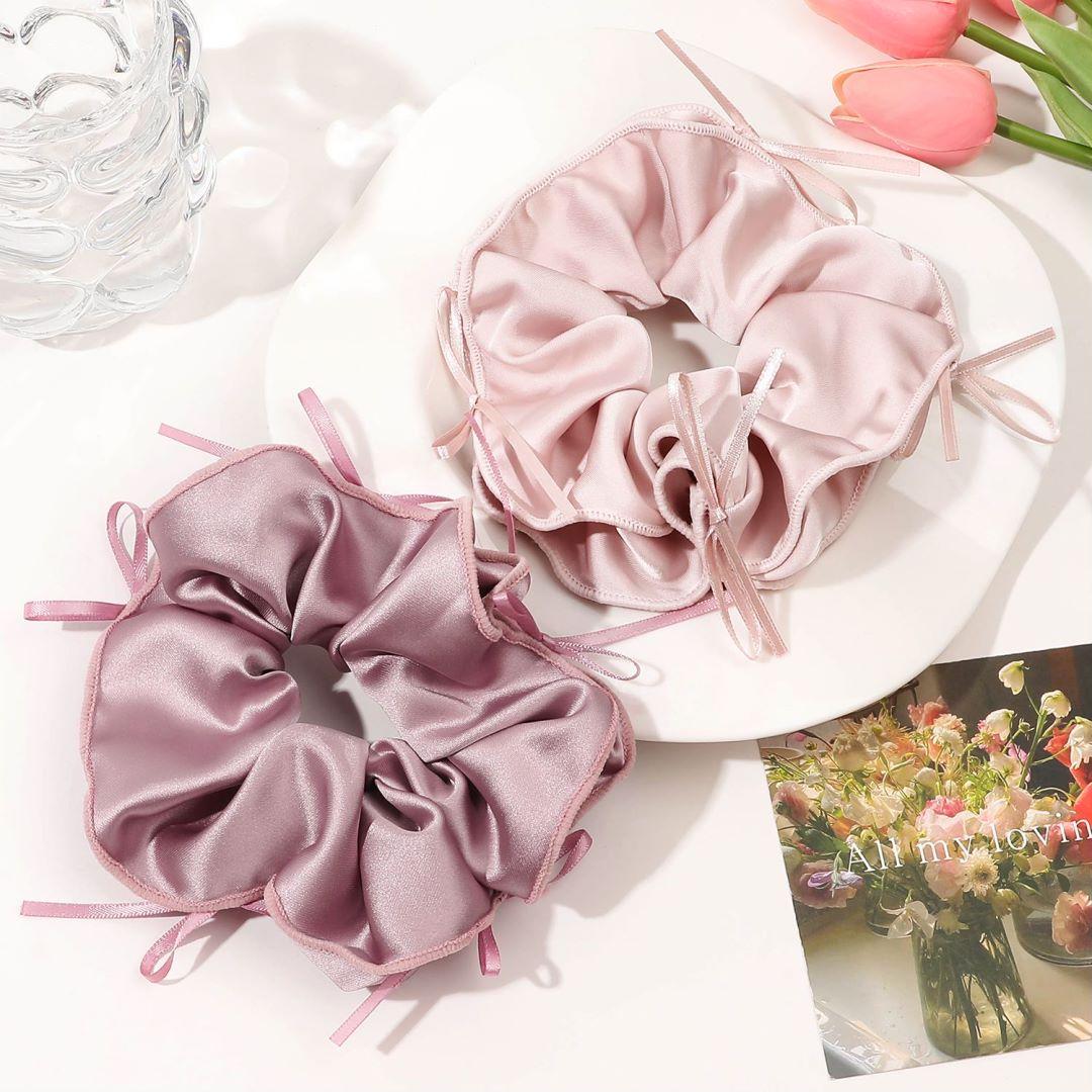 French Ballet Style Ribbon Bowknot Large Hair Ring Women Silk Hair Scrunchies Sweet Elegant Hair Rope Ties Gum Ponytail Holder Size fits all
French Ballet Style Ribbon Bowknot Large Hair Ring Women Silk Hair Scrunchies Sweet Elegant Hair Rope Ties Gum Ponytail Holder Size fits all
