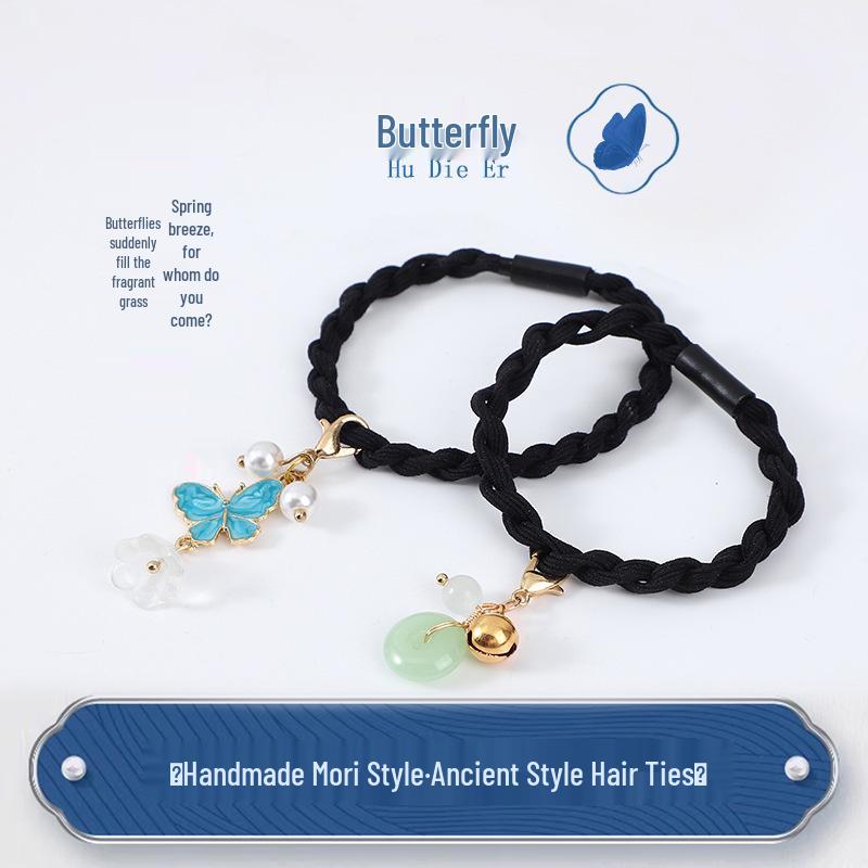 Ancient Style Tassel Hair Tie: Versatile Elastic Bun Rope, New Chinese Style Rubber Band, Costume Accessory
Ancient Style Tassel Hair Tie: Versatile Elastic Bun Rope, New Chinese Style Rubber Band, Costume Accessory