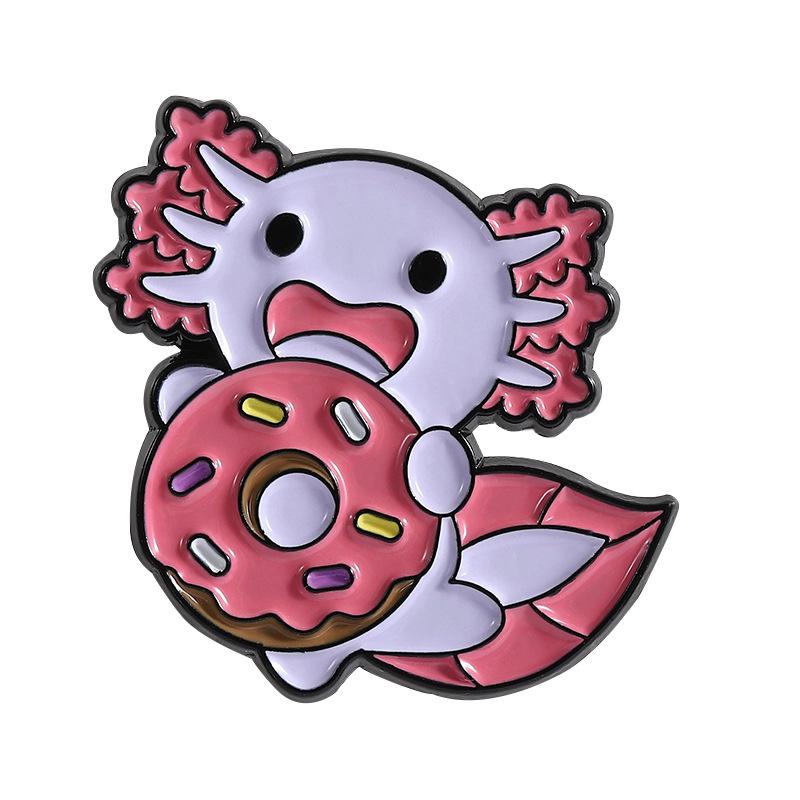 Creative Alloy Brooch Cute Axolotl Design Enamel Pin Badge Decorative Accessory for Clothing Bags Hats and Collectors One Size
Creative Alloy Brooch Cute Axolotl Design Enamel Pin Badge Decorative Accessory for Clothing Bags Hats and Collectors One Size
